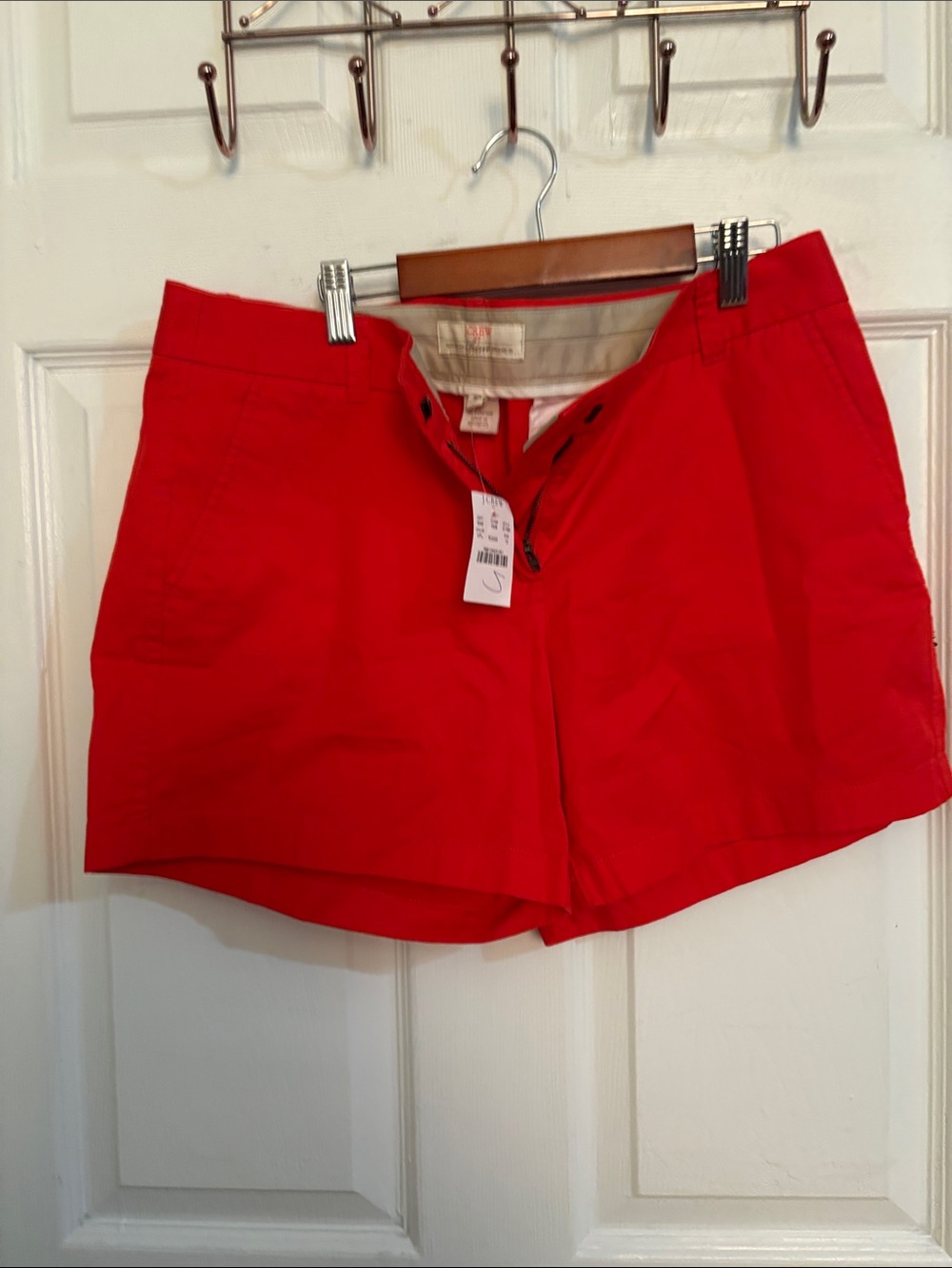 J. Crew Red Women's Bermuda Shorts